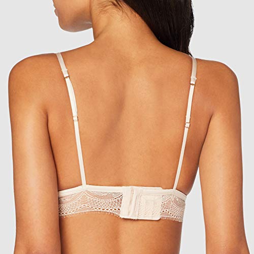 Women's Secret Limited Edition Champagne Lace Sujetador de triángulo, Multicolor (Hielo 94), 85 (Tamaño del Fabricante: 85B) para Mujer