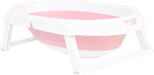 Woodtree Portátil de bañera de plástico, Respetuoso del Medio Ambiente Plegable SPA Jacuzzi fácil de Instalar (Color: Rosa, Tamaño: L), Tamaño: Small, Color: Rosa (Color : Pink, Size : X-Large)