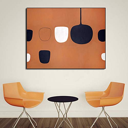 wopiaol Sin Marco Abstracto Moderno Minimalista Cartel Pintura Pared Arte Imagen Moderna Impreso en Lienzo Pintura Cuadros decoración para el hogar para Sala de Estar