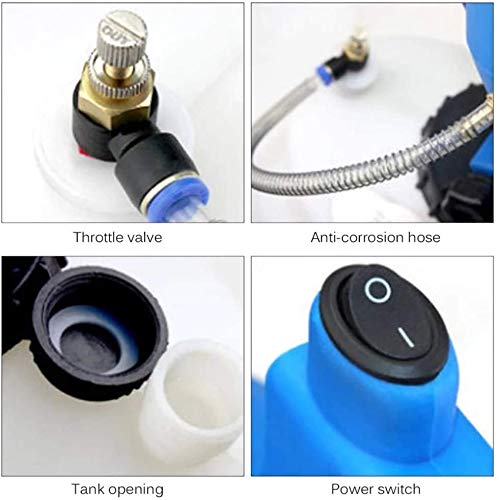 WSFF Pulverizador eléctrico 4.5L, Portable caudal Ajustable Ultra-bajo atomizador frío Velocidad, Spray Distancia es de 8-10 m, Adecuado para restaurantes, hoteles, hospitales