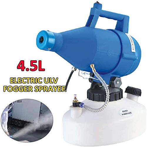 WSFF Pulverizador eléctrico 4.5L, Portable caudal Ajustable Ultra-bajo atomizador frío Velocidad, Spray Distancia es de 8-10 m, Adecuado para restaurantes, hoteles, hospitales