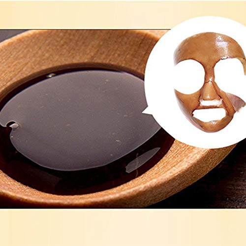 WSNDG Mascarilla desgarradora de ginseng, control de aceite, removedor de espinillas, pelar, limpiar la piel muerta, restaurar el equilibrio de la humedad del aceite para hombres y mujeres