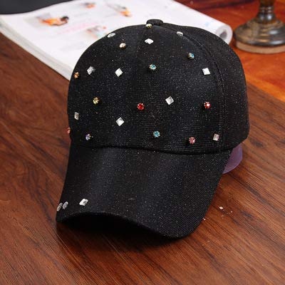 wtnhz Artículos de Moda Gorra de béisbol Que Cambia de Color, Escenario Femenino, Lentejuelas, Sombrero Reflectante, Red de Mareas, Gorra de Hip-Hop de celebridadesRegalo de Vacaciones