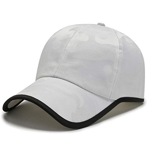 wtnhz Sombrero-Gorra de béisbol de Camuflaje de Moda Coreana Masculina al Aire Libre Protector Solar Parasol Panel Solar Sombrero Femenino Gorra de Borde de Ocio