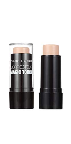 WYNIE Corrector Maquillaje de Imperfecciones Magic Touch Alta Cobertura Formato Crema Acabado Mate Antiojeras Tono 001-3,5 g