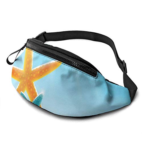 XCNGG Bolso de la cintura del ocio bolso que acampa bolso del montañismo American Flag On The Wood Waist Pack Bag for Men Women,Casual Running Belt Bags Hip Bum Bag with Adjustable Strap Bum Bag for T