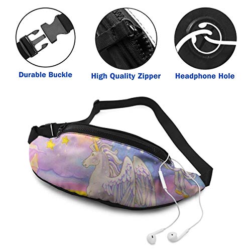 XCNGG Bolso de la cintura del ocio bolso que acampa bolso del montañismo Waist Pack Bag for Men&Women, Flower Heart Shape Utility Hip Pack Bag with Adjustable Strap for Workout Traveling Casual Runnin