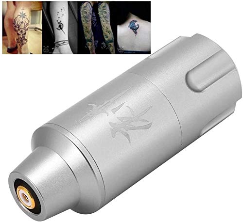 XCQ Máquina de Tatuaje Profesional del Tatuaje de la máquina de Tatuaje Eyeliner Pen pequeño y Ligero fácil Llevar Conveniente for Artistas del Tatuaje (Color : Gray)