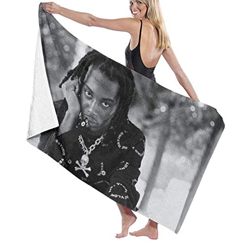 xcvgcxcvasda Playboi-Carti Toalla de baño de microfibra de secado rápido, súper absorbente, ligera, para viajes, piscina, baño, camping, yoga, gimnasio, deporte, toalla de baño