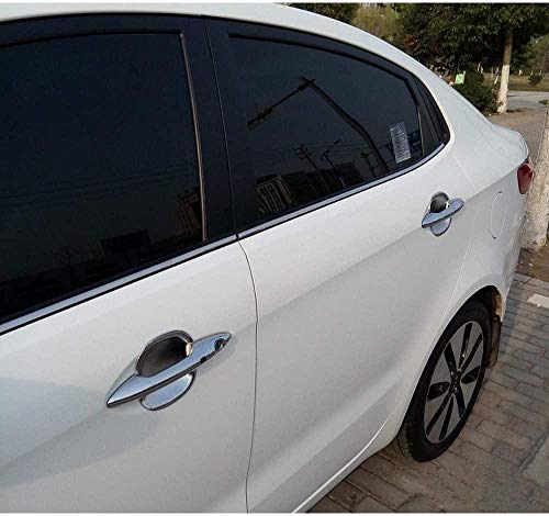 XGFCNB,   Cubierta de manija de Puerta Exterior de Coche, Pegatina Decorativa, Protector de arañazos para KIA K2 Rio 3 Sedan 2011-2015