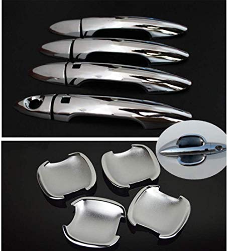 XGFCNB,   Cubierta de manija de Puerta Exterior de Coche, Pegatina Decorativa, Protector de arañazos para KIA K2 Rio 3 Sedan 2011-2015