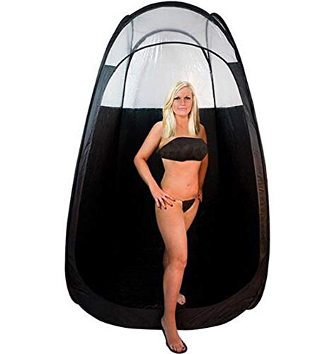 XIAOLY Equipo Profesional De La Máquina De Pulverización De La Carpa Emergente del Juego De Bronceado En Spray: Bajo Nivel De Ruido (excluyendo La Solución),Black