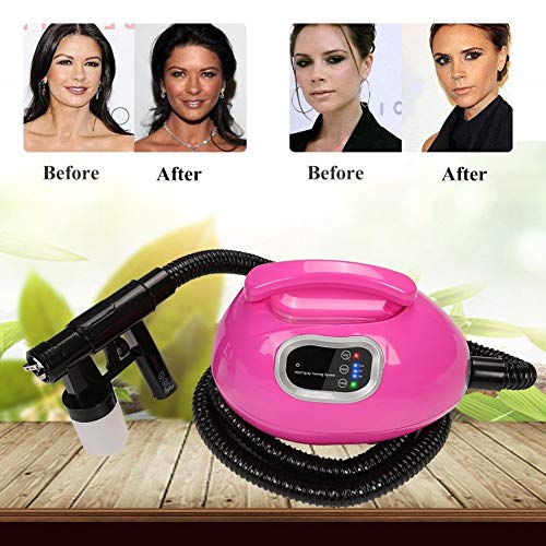 XIAOLY Equipo Profesional De La Máquina De Pulverización De La Carpa Emergente del Juego De Bronceado En Spray: Bajo Nivel De Ruido (excluyendo La Solución),Black