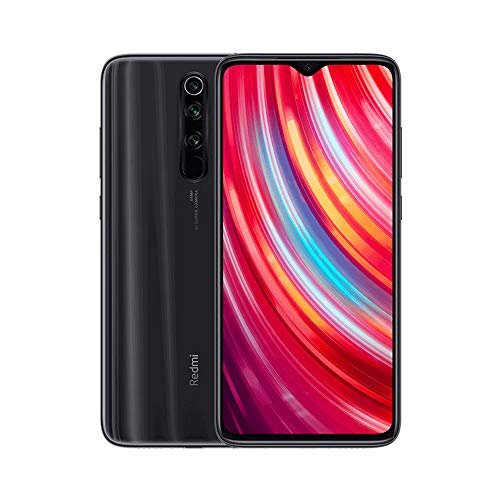 Xiaomi Redmi Note 8 Pro Teléfono, Pantalla Completa de 6.53”, CPU MTK Helio G90T Octa-Core, 20MP Frontal y 64MP AI Cuatro Cámara Trasera Móviles Versión Global (Gris, 6+128GB)