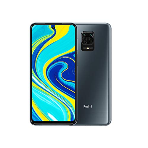 Xiaomi Redmi Note 9S - Smartphone de 6.67” FHD+ (DotDisplay, Snapdragon 720G, 6 GB RAM, 128 GB ROM, cámara cuádruple de 48 MP, batería de 5020 mAh) Interstellar Grey [International Versional]