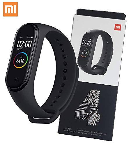 Xiaomi Smart Band 4, Adultos Unisex, Negro, Talla única