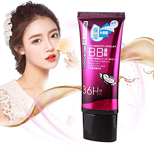 Xiton 1PC Natural BB Cream Ligero Base de maquillaje Hidratante BB Cream con Spf Protección solar Brillo para la piel y Crema antienvejecimiento para todo tipo de piel(03 Trigo)