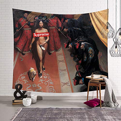 xkjymx Tapices de Pared de Arte tapicería decoración del hogar Mural GT-Superme0014 200x150 (más Cachemira)