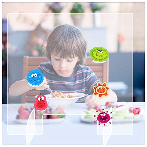 XNDCYX Mampara Protectora En Metacrilato Transparente Pantalla Protección Mostrador, Separador Oficina para Protección De Espacio De Trabajo, para Cafetería Y Restaurante,A