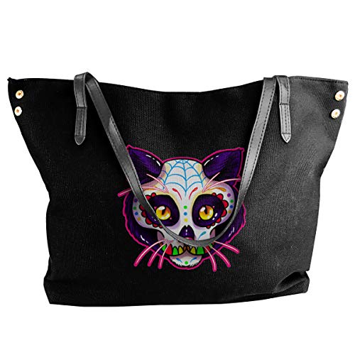 XY Shop Sugar Cat Kittens Meow Women's Tote Bags Canvas Shoulder Bag Hanbag