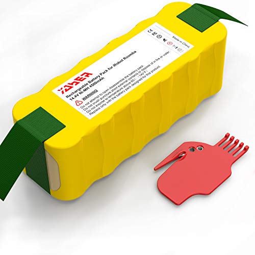 YABER Batería para iRobot Roomba 4500mAh Ni-MH Bateria Compatible con iRobot Roomba Series 550 620 630 650 770 500 600 700 800