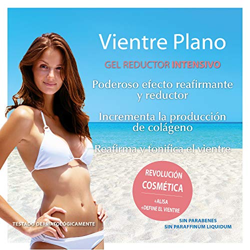 YACEL VIENTRE PLANO | Gel Reductor Intensivo | Alisa y Define el Vientre | 200 ml.