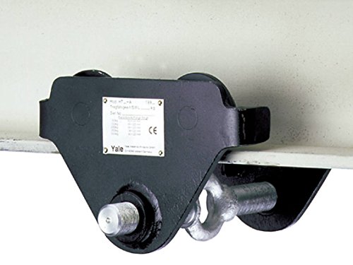 Yale amz1022768 HTP Push viaje viga/haz carrito, 500 kg, ancho: 50 mm-220 mm