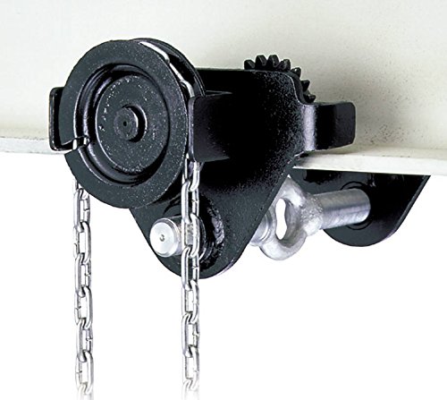 Yale amz1022796 HTG resistente a la corrosión Gear Viaje viga/haz carrito, 500 kg, ancho: 50 mm-220 mm