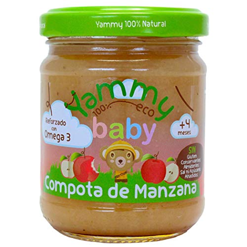Yammy Primeras Frutas - Pack de 12 Potitos Ecológicos para Bebés, 2340 g