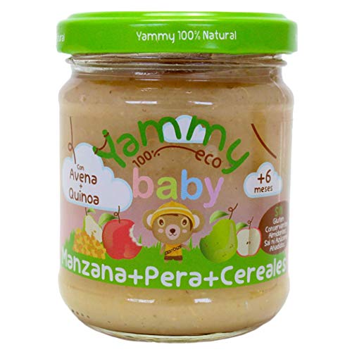 Yammy Primeras Frutas - Pack de 12 Potitos Ecológicos para Bebés, 2340 g