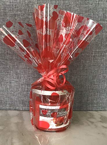 Yankee Candle Home Inspiration by Apple Canela Vela perfumada en tarro de cristal con tapa Color: rojo, rojo 198G