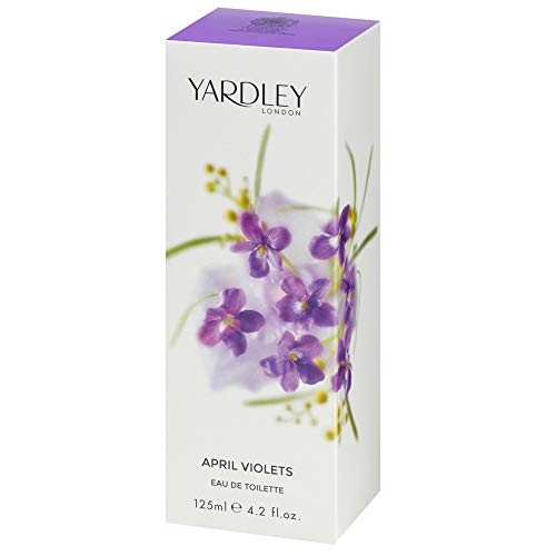 Yardley Londres, abril Violetas, Eau de Toilette Mujeres, 125 ml