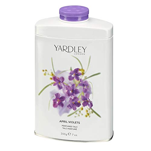 Yardley Londres Abril Violetas perfumado Talco