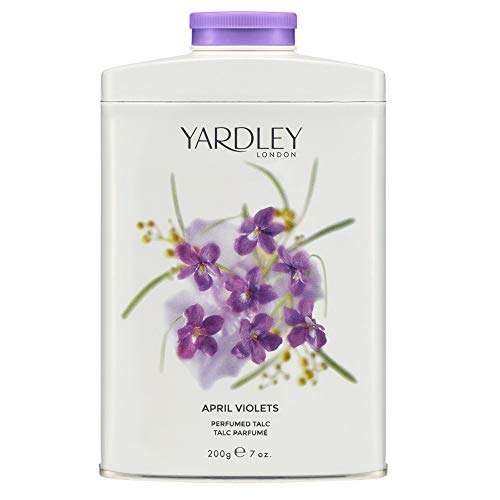 Yardley Londres Abril Violetas perfumado Talco