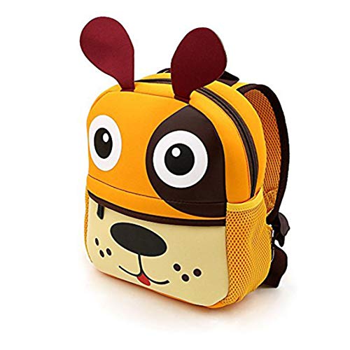 Yeelan Mochila Impermeable para niños Mochila para niños Mochila para niños Mochila Escolar para Preescolar jardín de Infantes Viajes etc.(Perro)