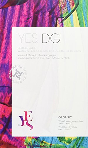 YES Double Glide Combo Pack Lubricante Natural - 2 Unidades