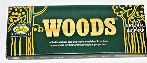 YesMandala Incienso Cycle - Woods - Caja de 50 Varillas