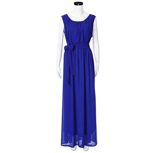 Yesmile Vestido de Mujer Falda Blanco Ropa Vestido Elegante de Noche para Boda Fista Las Mujeres Embarazadas Cubren los Vestidos Largo de la Fotografía Casual Nursing Boho (Azul, S)