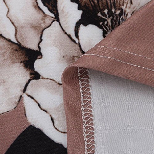 Yesmile Vestido de Mujer Vestido de Estampado Vestido Elegante de Noche para Boda Fista Vestido Ajustado de Manga Larga Floral Casual de Mujer Vestidos de Fiesta Mujer Largos