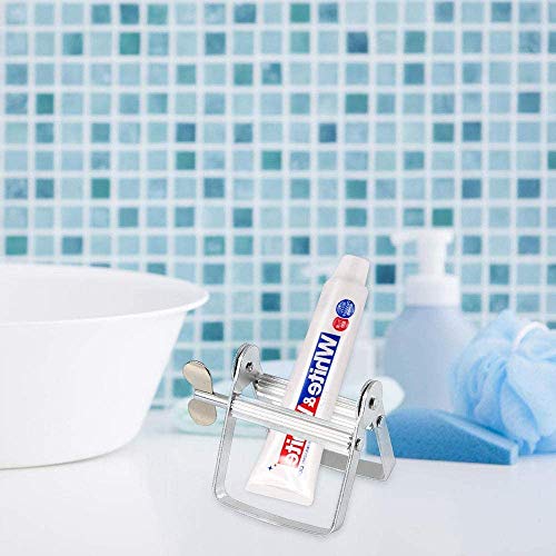 YFOX Exprimidor de tubos de metal,dispensador de tubos manual,utilizado para exprimir pasta de dientes,tinte para el cabello,crema de manos,barniz,pegamento.Es la abrazadera de tubo ideal
