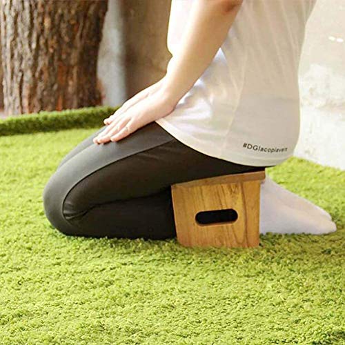YHLZ Taburete de meditación, ergonómico Rodillas heces, ortopédica y la Postura de heces for la meditación Yoga Oración contemporáneo