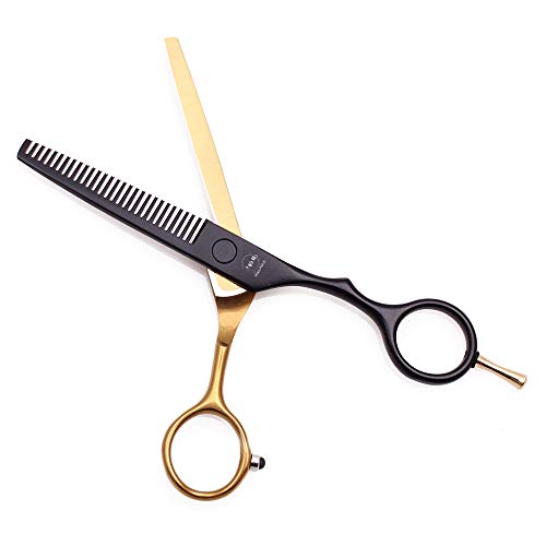 YHML 5.5 Pulgadas De Peluquería Tijeras De Peluquería Profesional Conjunto Adelgazamiento Tijeras,Package