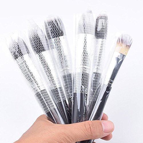 YI-WAN A Domicilio Valentine's 24pcs Makeup Brushes Glorious Gift Cinema Make Up Brush Set Caja de Embalaje Verde para Maquillaje Lady