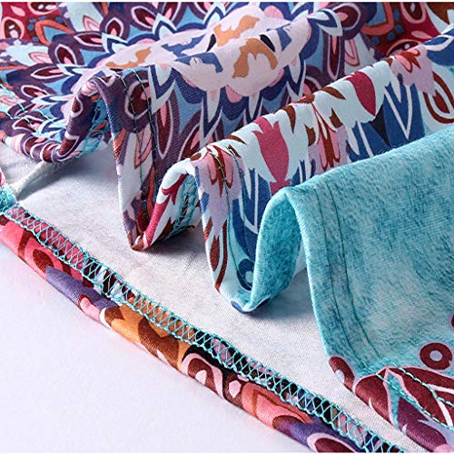 YIHANK Vestido de fiesta de manga corta con cuello en O