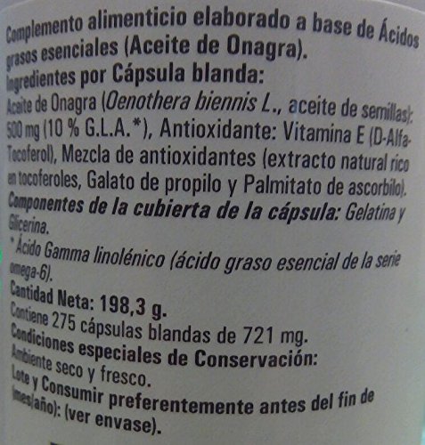 YNSADIET Onagra 275Perl 500Mg 275 Ynsadiet 300 g