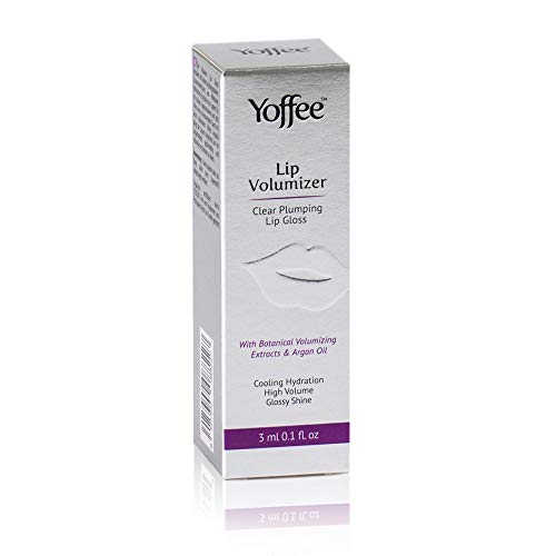 Yoffee - Lip Volumizer – GLOSS Labios Extra Volumen, Para unos Labios Voluminosos, con Brillo e Hidratados, Cosmética Vegana, 3ML