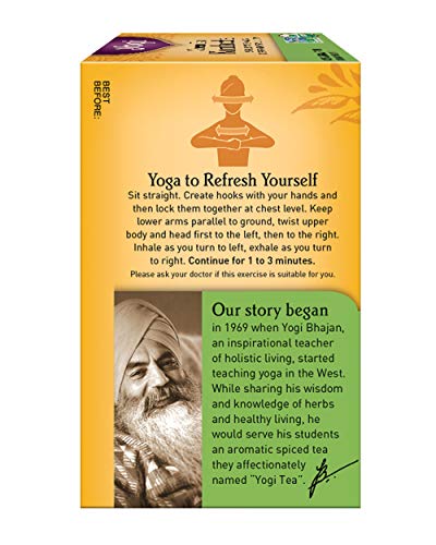 Yogi Tea Green Tea Kombucha Organic, 16 Count