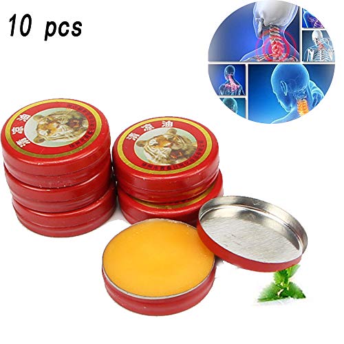 YOIYY Balsamo De Tigre Frio Mentol Chino Balsamo (10 pcs)