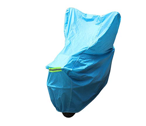 Yopria Funda de Moto - Bloquea los Rayos UV Protector de la Visera, Parasol para Mantener su vehículo Fresco y Libre de daños, fácil de Usar, se Adapta a los Parabrisas de Varios tamaños