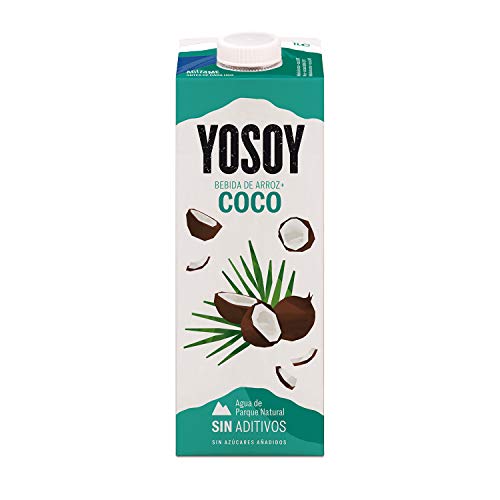 Yosoy - Bebida de Arroz con Coco - Caja de 6 x 1L